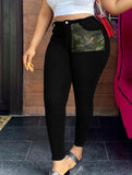 Camo Print High Waist Fit