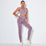 Sports Set Women Fitness Sport Suits GYM Sportswear Shirts High Waist Running Girl Leggings Workout Pants Female