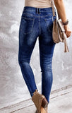 Blue Ripped Fitting