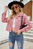 Button Down Jacket with Breast