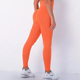 NEW Women High Waist Sports Pants Seamless Gym Leggings Female Running Training Fitness Gym Women
