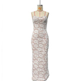 Women's Clothing 2025 Summer New Sexy Lace-Back Sling