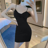 And Salty Tea Break French Hepburn Style First Love Little Hot Girl Red Sling Dress Dress Women's Summer