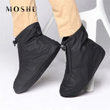 Women Shoes Covers for Rain Boots Ankle High Rainproof Cover PVC Reusable Non-slip Cover for Shoes Internal Waterproof