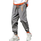 Spring New Men Harem Pants Fashion Brand Men's High Street Velcro Trousers High Quality Drawstring Casual Pants