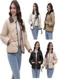 Station New Cotton-Padded Clothes Ins Cotton-Padded Light Cotton-Padded Jacket 2024 Spring And Autumn Fashionable Ladies' Small Fragrant Style Jacket-Outfit