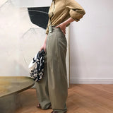 2020 Autumn Women's Harem Pants High Waist Causal Loose Trouser For Women Pants Female Clothes Fashion Elegant