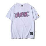 Fashion Brand Men T-Shirts Male Casual Letter printing Cotton T Shirts Men's Street Style T