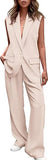 Vest Suit Suit Women's