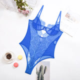 Cute Pink Lace Mesh Bodysuits with Bone Party Night Club Women Tops Sheer Hot Sexy Summer Straps Sleeveless