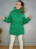 2022 Women's Winter Jacket Sonw Coats Thick Cotton Padded Coat Fashion Hooded Oversize Loose Parkas Woman Puffer