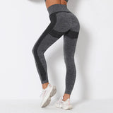 Gym Black Leggings Women High Waist Pants Sexy Girls Running Fitness Seamless Legins Breathable Quick Dry Training