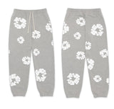 Tide Brand Foam Print Loose Sweater Y2K Hip Hop Street Suit For Men And Women-Outfit