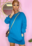 Casual Solid Plain Crewneck Long Sleeve Shirt