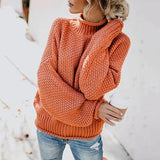 Women Sweater Jumpers Loose Autumn Long Sleeve Knitted Woman Pullovers Sweaters Casual 2020 Plus Size Winter