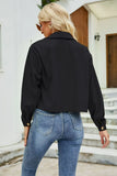 Button Down Jacket with Breast