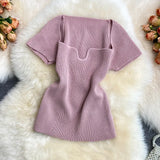 Babes Style Short-Sleeved Design Sense Of Small Side Collar Machine Collar Collar Collar Collar Collar Collar Collar Collar Collar Collar Collar Collar Collar Collar Collar Collar Collar Collar Collar Collar Collar Collar Collar