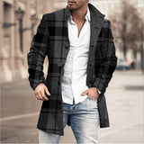 Printed Men's Coat 2025 New Wish Coat Station Wind