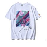 Fashion New Men T-shirt Printing Male T Shirt Funny Mens Street Cotton High Quality Comfortable Tee