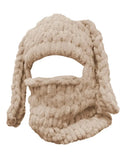 2023 Cute Women Girl Knitted Skullies Beanies Solid Color Winter Warm Loose Causal Cute Animals Ears Pattern Caps Hat-Outfit