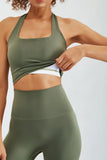 Workout Slim Fit Running Fitness Exercise Yoga Bra and Pants