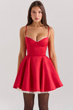 Summer Women's Babes Slings Body-Daughted Princess Ponmped Dress Dress Dress