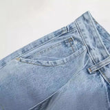And Winter New Pleated Baggy Jeans 6147159-Outfit