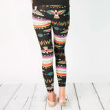 Leggings Christmas Bird-Printed Pencil Pants Look Thin Long Johns Nine-Cent Pants-Outfit