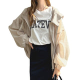 Fashion Thin Hooded Sunscreen Women's 2025 Summer UV