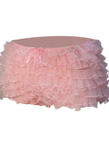 Women y2k Lace Patchwork Shorts Bloomers Ruffles Elastic Waist Shorts Bow Kawaii Harajuku Mini Short Pants Streetwear-Outfit