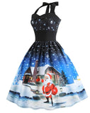 Print Halter Party Christmas