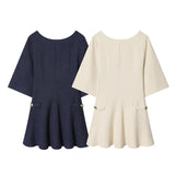 New Women's First-Word Screen Printing Dress
