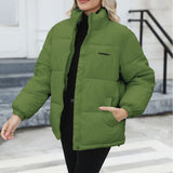 Size Women's Warm Coat 2023 Winter New Women's Cotton-Padded Coat Cotton-Padded Jacket-Outfit