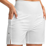 Shorts Pocket Five Points Female Fitness Yoga Fitness Golf Tennis Sports Shorts-Outfit