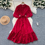 Fashion 2025 Spring Bohemia Art Retro Women's Ass