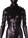 Toloer Handmade Pearl Body Vest Ins Blogger The Same Accessory Body Chain