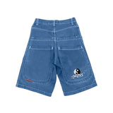 Shorts Y2K Hip Hop 2023 Original Gothic Pocket Baggy Jeans Shorts Man-Outfit