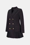 Pleated Mini Blazer