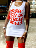 Summer Print Mini Dresses For Women 2022 O Neck Sleeveless Red Bodycon Tank Dress Streetwear Party Green Dress