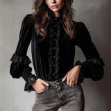 2025 Autumn And Winter New Women's Solid Color Thicker And Longer Coat
