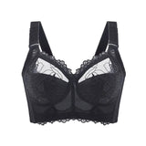Wireless Bras for Women Embroidery Sexy Lingeire Minimizer Ultra Thin Underwear B C D E
