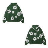 Tide Brand Foam Print Loose Sweater Y2K Hip Hop Street Suit For Men And Women-Outfit