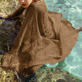 Sexy Long Loose Cardigan Beach Cover Up Women Bikini Cover Up Summer Beach Coat Outer Swimsuit Female Cover Up Bather