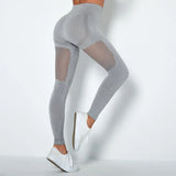 Sport Women Fitness Gym Push Up Leggings High Waist Seamless Pants Running Sport Jogging Sports Mesh Sexy
