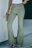 Detail Elastic Waist Flare