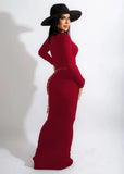 Party Sexy Deep-V Knit Long