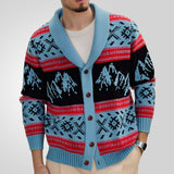 Men's Vintage Jacket Outdoor Winter Thick Rhisey Sweater