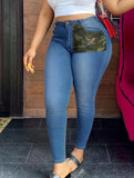 Camo Print High Waist Fit