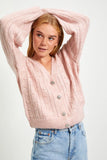 Trendyol Cellular Knitwear Cardigan