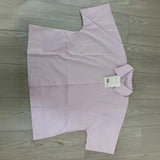 Spring Style Casual Pointed Collar Short-Sleeved Shirt 1163838004-Outfit